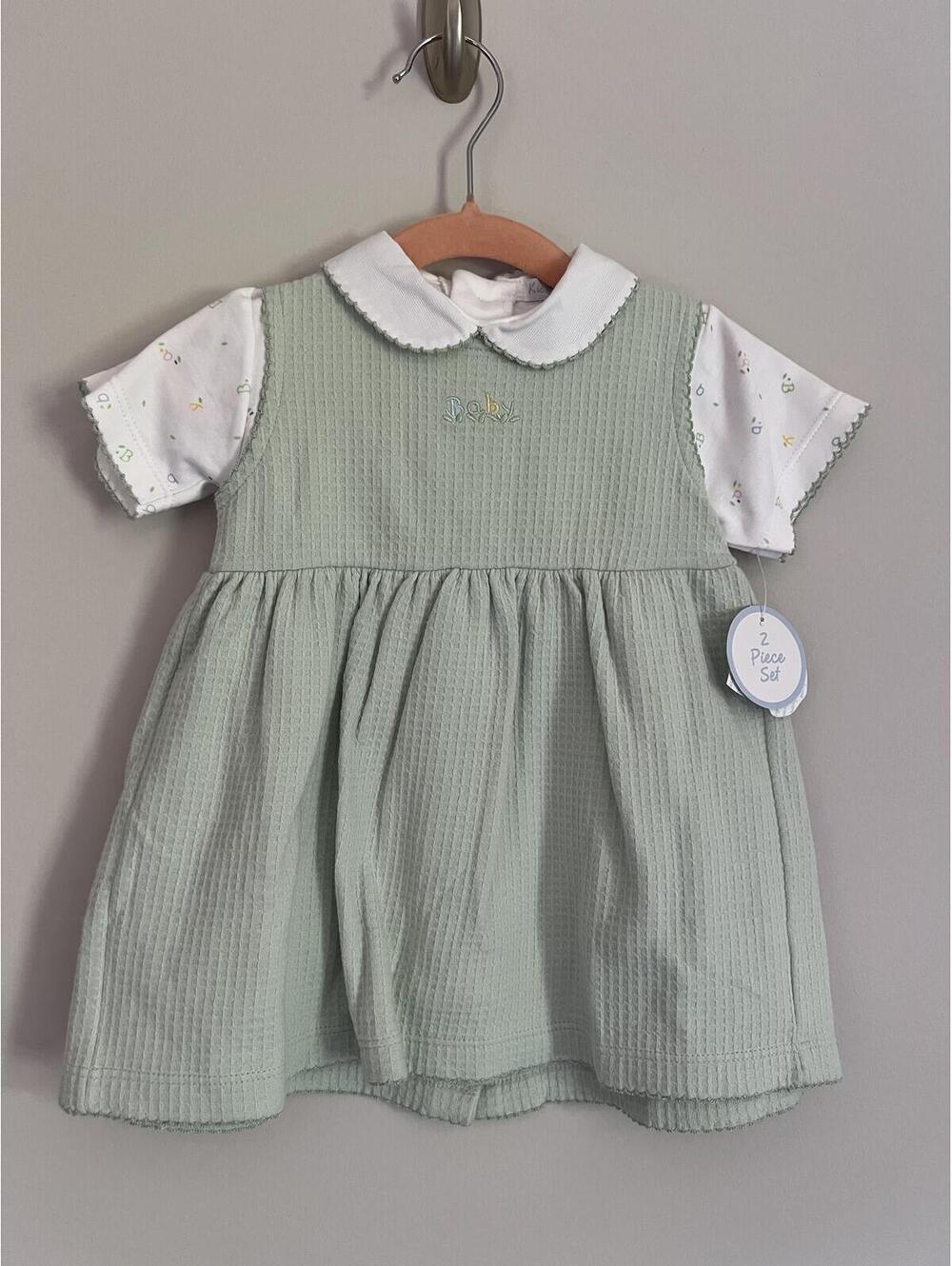 Vintage Y2K Kissy Kissy "Baby" Bodysuit & Dress Set, 12-18 Months, New with Tags